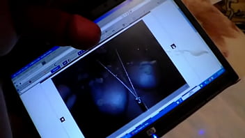 Jerk And Cum On Screen