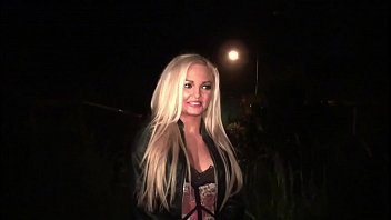 Hot Blondie Going To A Public Sex With Strangers Dogging Gang Bang Orgy Location