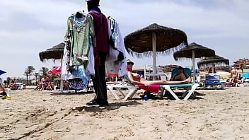 Brunette With Huge Tits On The Beach - Part 2