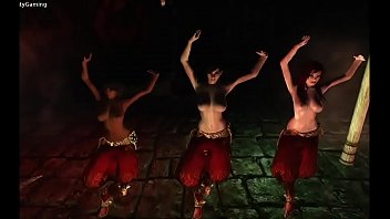 Skyrim Remastered Sexy (naked) Dance