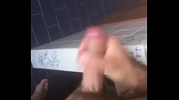 Dirty Cock Wanker Cums On The Floor