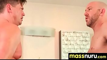 Slippery Massage With Happy End 12 - hardcore, massage, masseuse, nuru, nurugel - Video 4592928