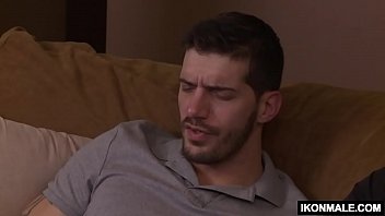 Horny Stepdad Makes Out With His Stepson