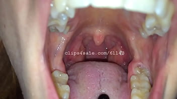 Mouth Fetish - Silvia Mouth Video 1