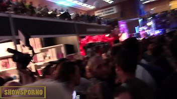 Blonde Fuck In Public Mall