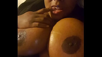 Lotioning My Titties