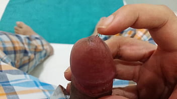 Wet Masturbation With A Small Penis