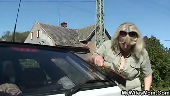 He Screws His Old M. In Law Outdoor