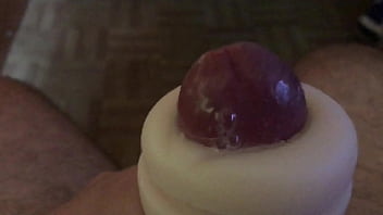 Tons Of Pre Cum In This Fleshlight Handjob