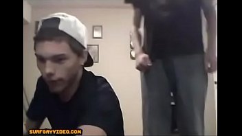 Guys Wanks Side By Side On Webcam