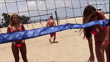 Beach Volleyball Turns To Horny Groupsex - teen, hardcore, outdoor, ass, bikini, blowjob, group, big-cock - Video 4512881