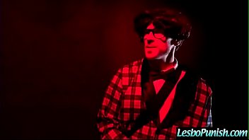 Naughty Horny Lesbians (abigail_jessa) Punishing Each Other With Dildos Video-09