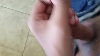 Jerking Off Hard Meat With Lotion