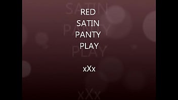 My Movie Red Satin Panty Play
