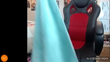 Sexy Big Tit And Ass Nerd Gamer Live Streamer Squirts All Over The Place.