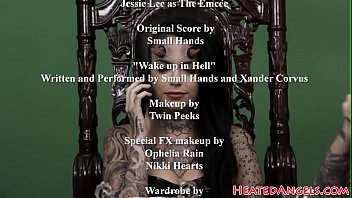 Tattooed Babes Riding Devils Hard Cock