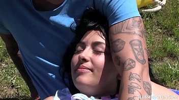 Emo Teen Gets Fucked Outdoors