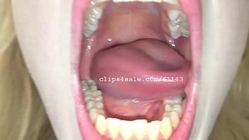 Mouth Fetish - Kristy' Mouth - mouth, throat, tongue, teeth, uvula, vore, mouth-fetish, inside-mouth - Video 4345395
