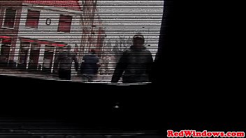 Cocksucking Amsterdam Whore Sprayed With Cum