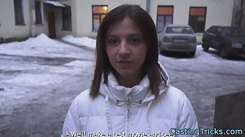 Dickriding Casting Eurobabe Gets Screwed