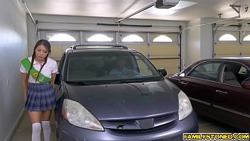 Sami Parker Sucking Her Step Dads Cock