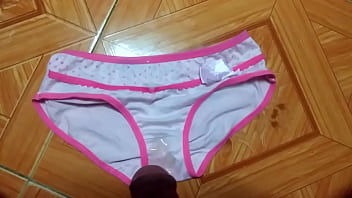 Sịp Viền Hồng Thủy Chung | Cum On Panties Compilation The Best!