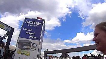 Beautiful Czech Sweetie Gets Tempted In The Hypermarket And Reamed In Pov