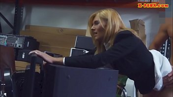 Blonde Milf Screwed By Nasty Pawn Keeper