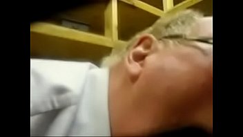 Blows It In Stockroom