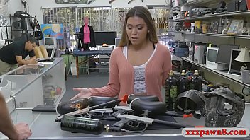 Pretty Babe Sells Her Things And Screwed