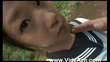 Cute Young Girl Fucked Outdoors