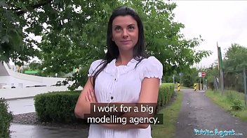 Public Agent Pretty In Shorts Fucked In A Car After Pov Blowjob