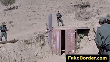 Skinny Teen Slut Busted At The Border Then Gets Fucked Raw By The Authorities