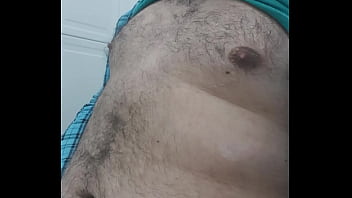 Gordinho Branco, Cheio De Tesão No Banheiro