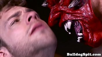 Ripped Master Dominating Submissives Ass