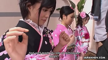 Teaching Them Asian Bitches How To Suck Some Hard Cock