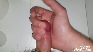 Selfmade I Wank My Dick Vidio Because Im So Horny, With A Cumshot At The End