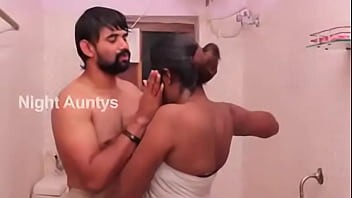 Hot South Indian House Wife Bathroom Romance With Husbaroomnd