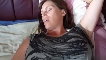 Brunette Milf Wife Showing Wedding Ring Probes Her Asshole