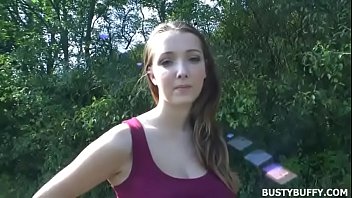 Busty Teen Lucie Wilde Pov Fucking Outdoor