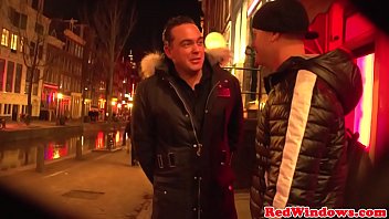 Amsterdam Prostitute Tastes Clients Warm Cum