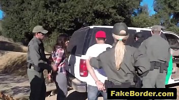 Amateur Border Sluts Have Threesome