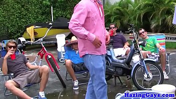 Gay Students Sucking Outdoors Before Anal