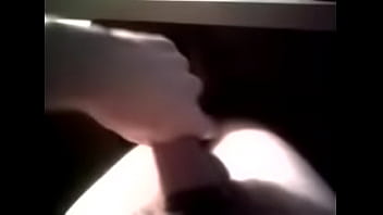 Stroking Tweaked Beer Can Cock 7x5 Cut