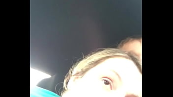 Sexy Blonde Slut Sucks My Cock In My Truck