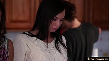 Beautiful Stepsister Rides Cock After Oral