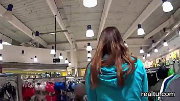 Attractive Czech Teenie Is Seduced In The Supermarket And Banged In Pov