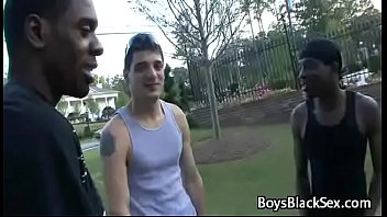 Black Gay Dude Fuck White Teen Sexy Boy In His Tight Ass 13