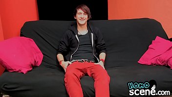 Cute Emo Twink Andy Kay Wanks Out His Wad In His Room