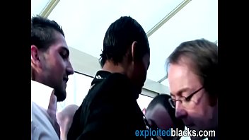 Round Ass Ebony Whore In Sexy Stockings Got Battered Hard-2